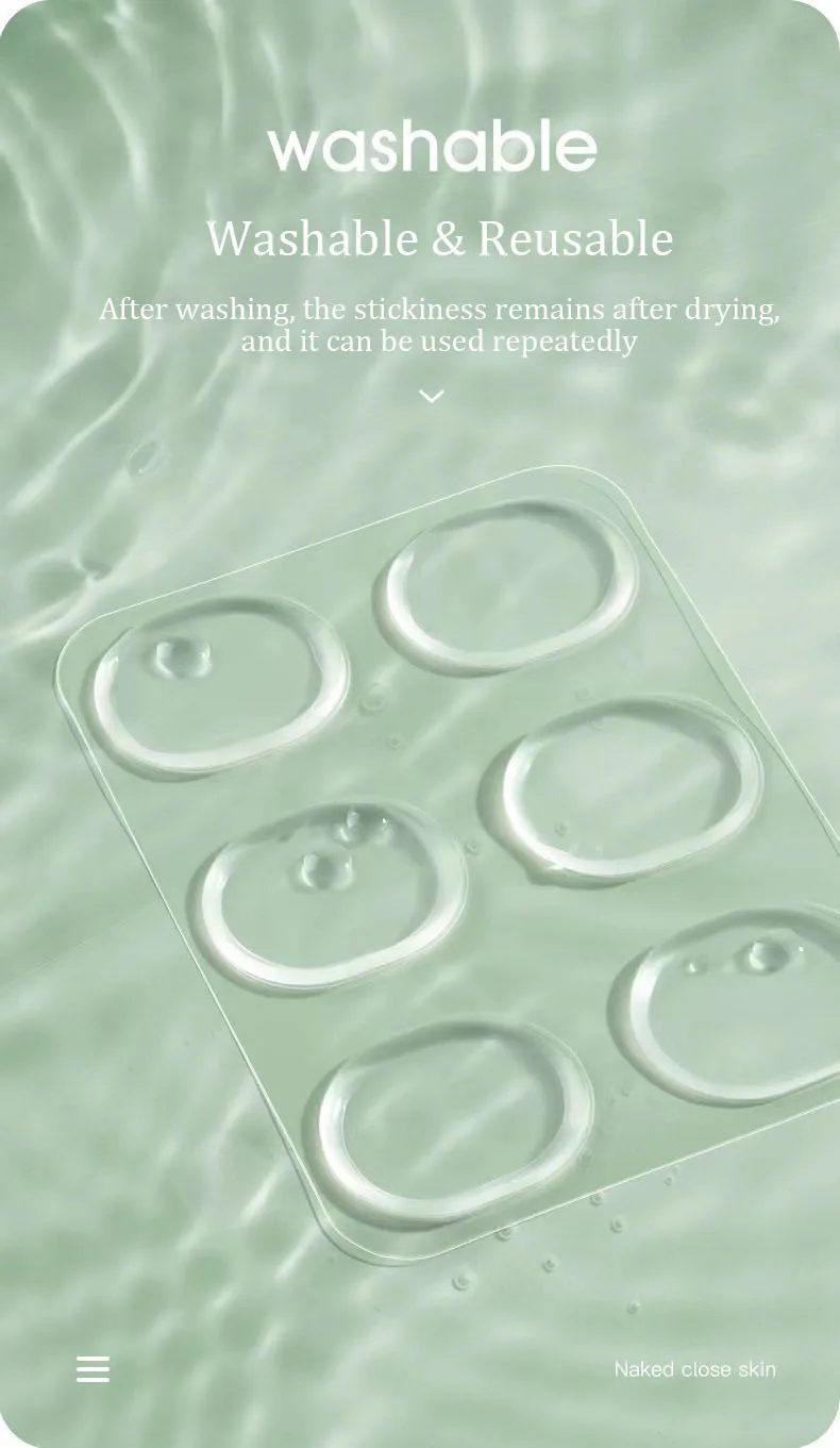 6pcs/set High Quality Silicone Gel Heel Stickers Adhesive Shoe Insole Insert Pad Cushion Foot Care Heel Grips Liner Protector