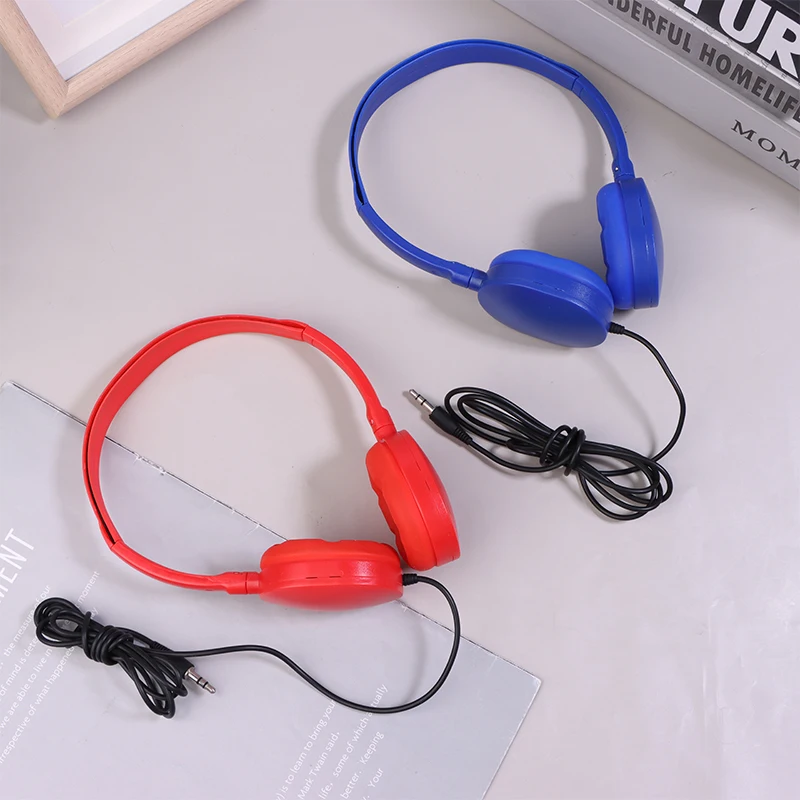 Kids 3.5MM Wired Ear Headphones Stylish Headband Sports Music Earphones for iPad Tablet Kid Headphones For Boys Girl Gifts