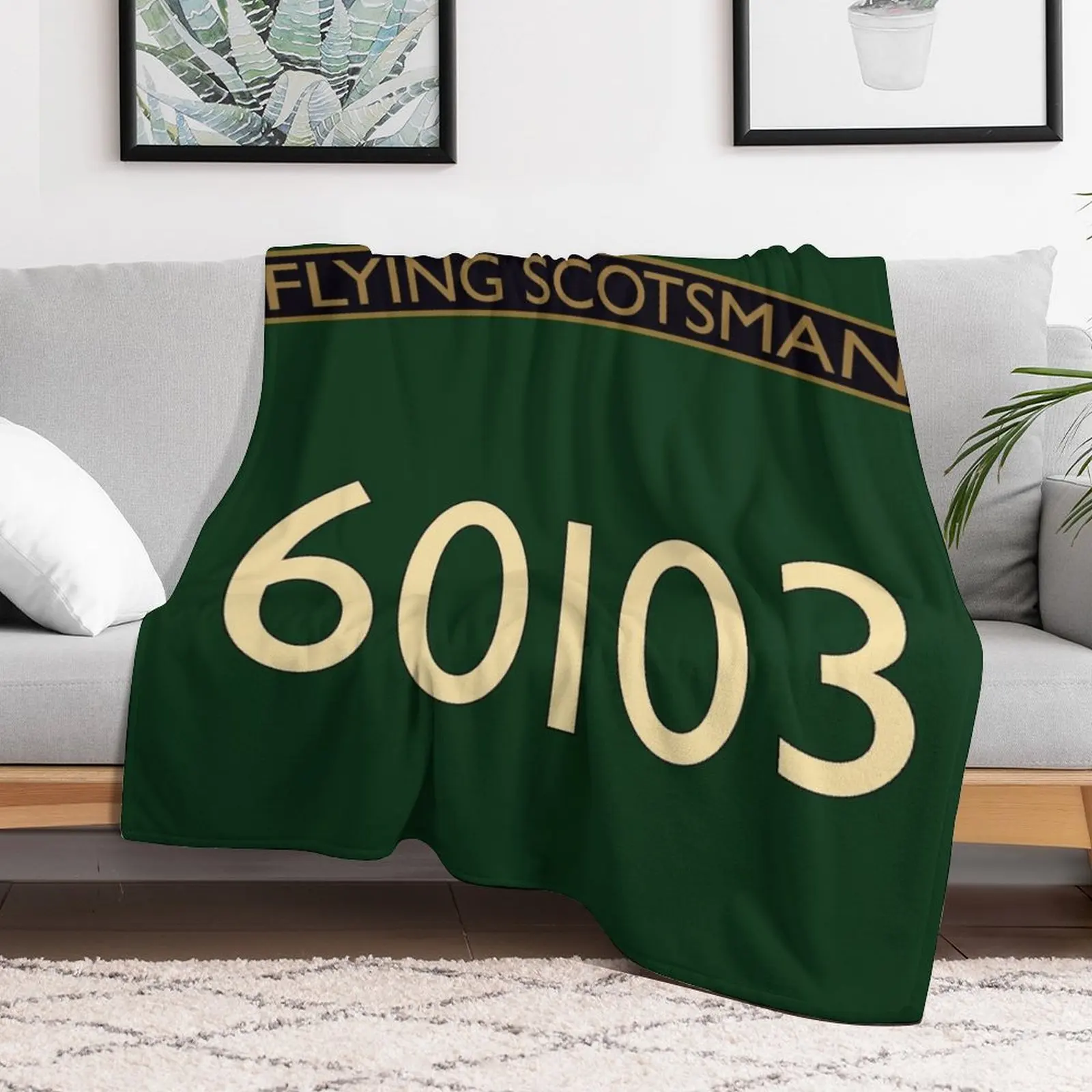 Flying Scotsman 60103 Throw Blanket