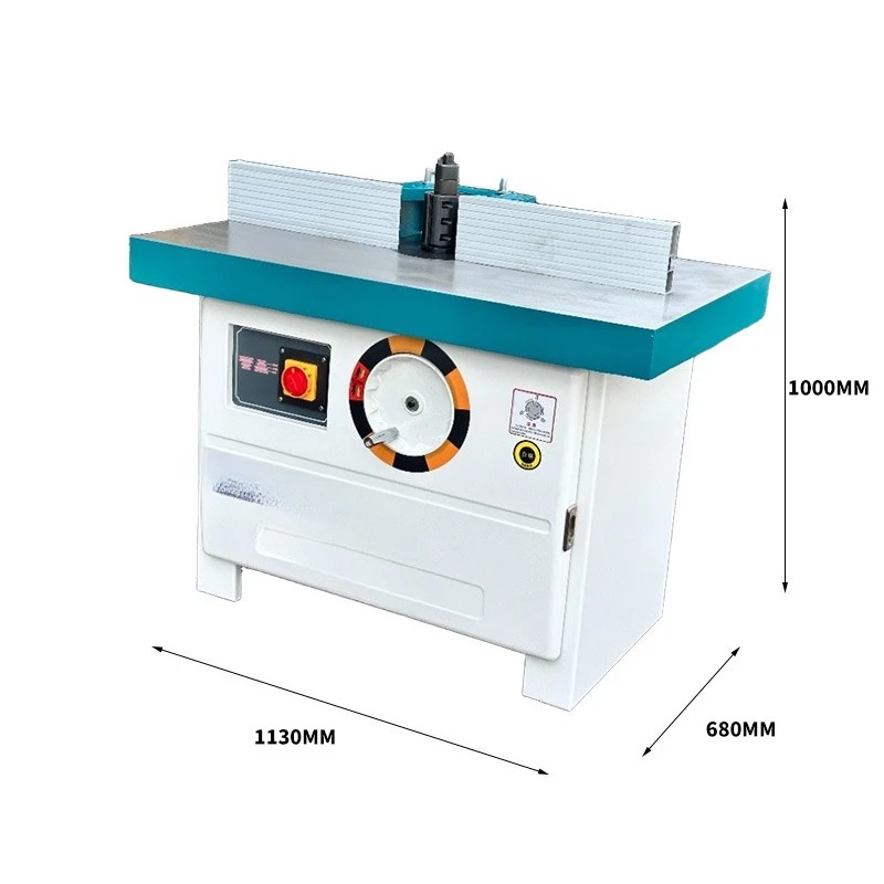Vertical router, vertical single axis woodworking milling machine, end milling machine, trimming lines