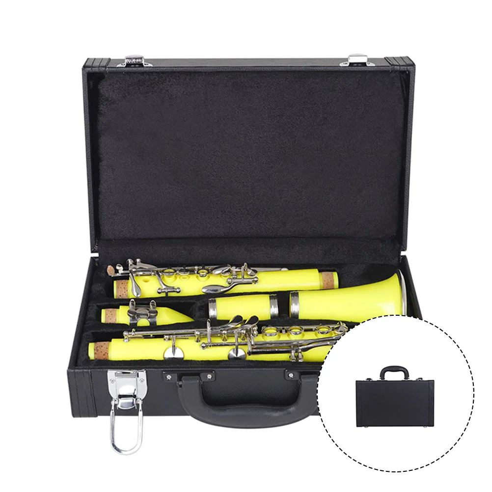 

Musical Instrument Storage Bag Band Instruments Clarinet Case Hard Shell Claribet