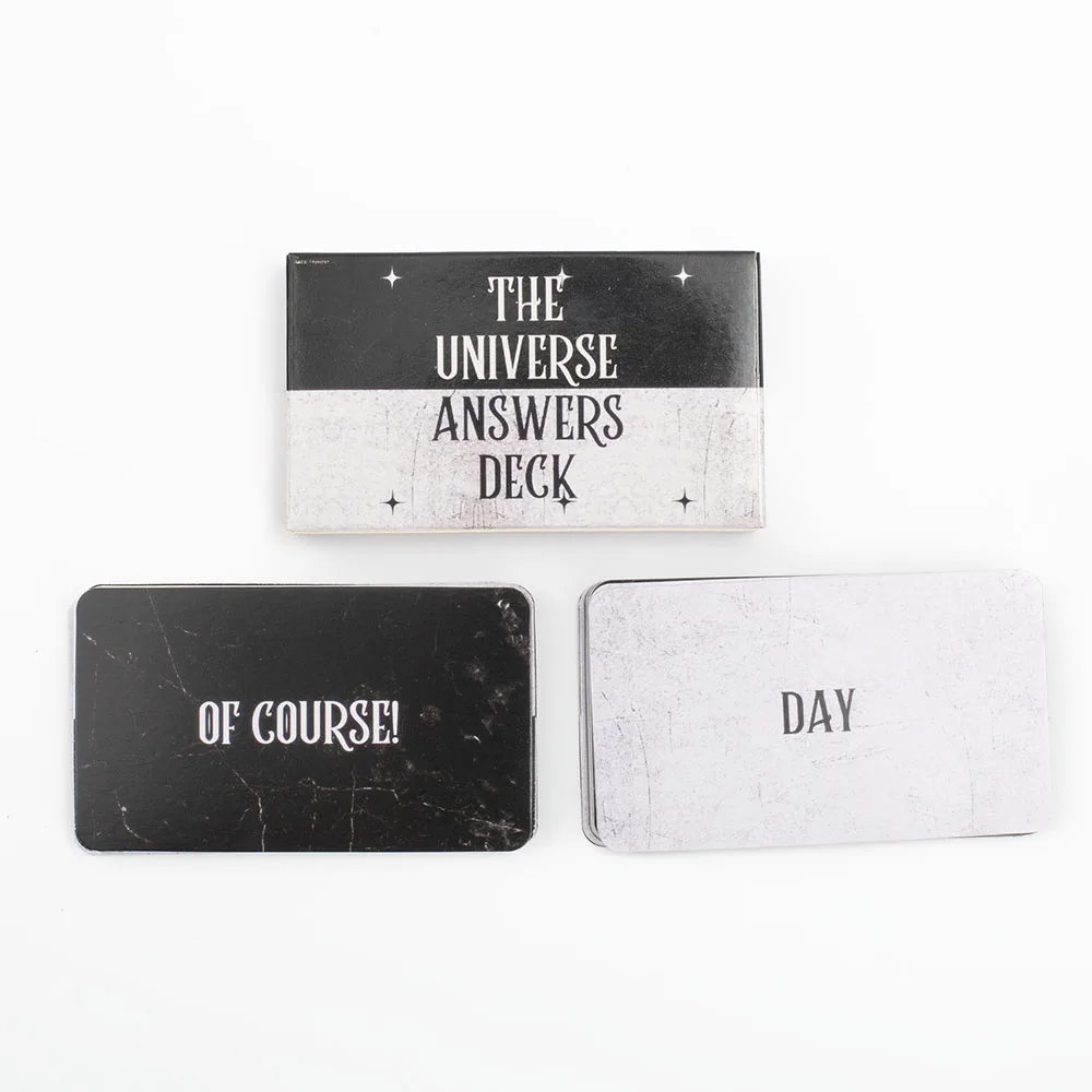 The Universe solders Message Word Cards Game 44Pcs 10.3x6cm versione inglese Card Table Edition giochi da tavolo da gioco