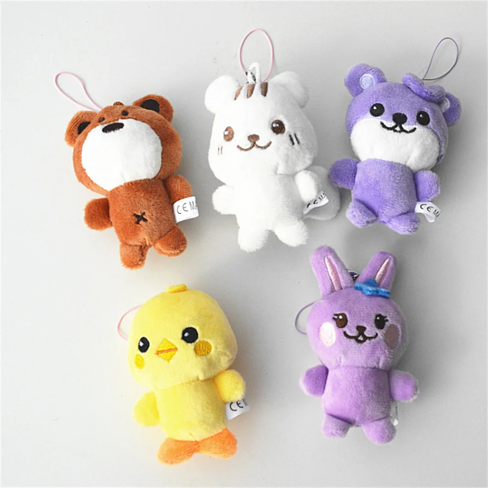 10cm Kpop Plushies Irene Seul Gi Soo Young Yerim Plush Doll Pendant Keychain Stuffed Toy Backpack Accessories