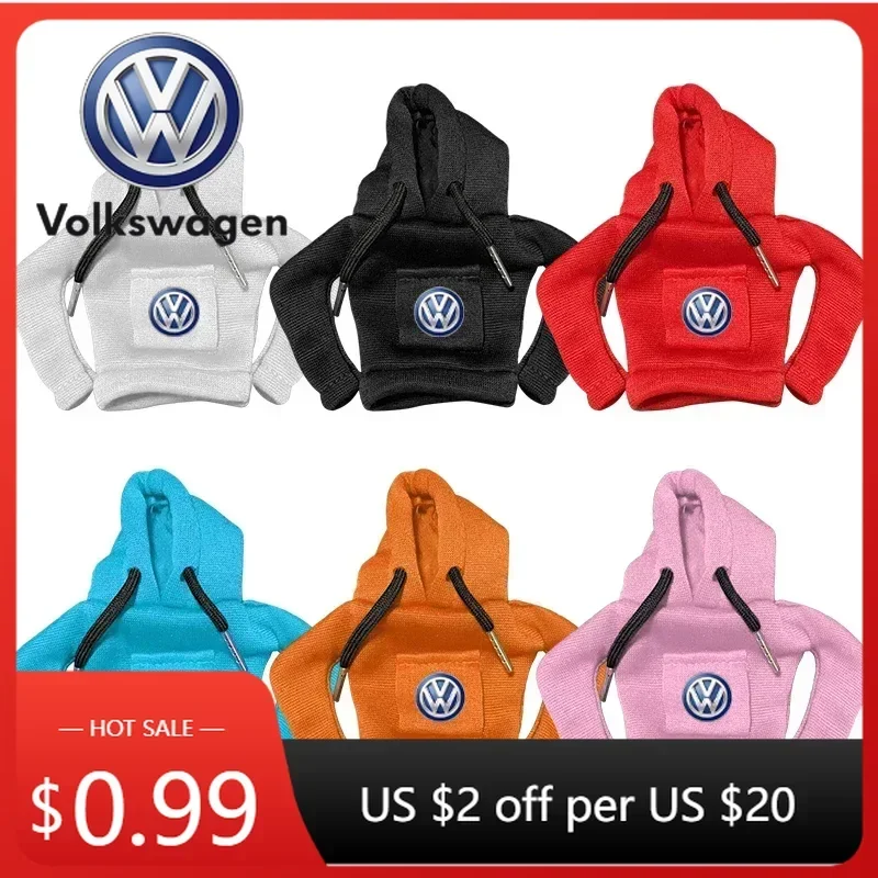 

For VOLKSWAGEN VW Gear Shift Hoodie Cover Shift Cover Gear Handle Decoration For Volkswagen Tiguan Golf-4 5 6 7 MK6 B5 B6 Jetta