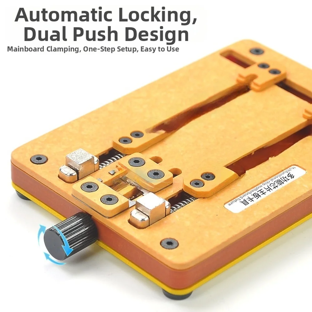 For BGA Chip Positioning Platform for High Temp Repair Environments Featuring Dual Bearings and Secure Fit Design