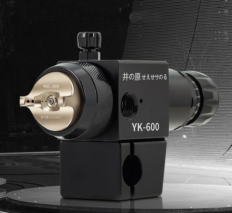YK-600 High Atomization Spray Paint nozzle, air sprayer Robot Special Spray Tool 5 nozzle sizes