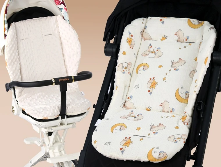 Baby Stroller Cotton Pad Baby Dining Chair Rocking Chair Sitting Cushion To Keep Warm Universal in All Seasons