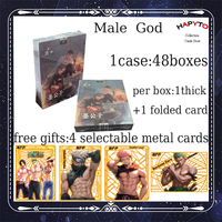 Wholesale Husbando Card Zhongli Doujin Male God Hobby Collectible Card Fold Card Rare CP Cards Toys Birthday Gifts