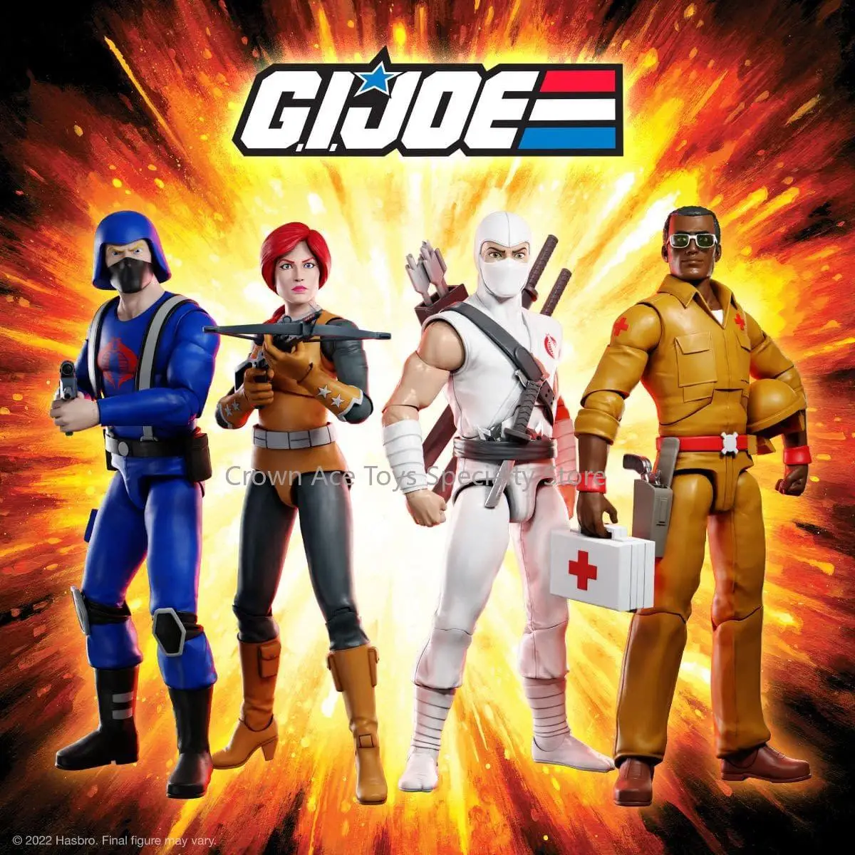 

In Stock Super7 G.I.Joe ULTIMATES FIGURES 7" Action Figure with Accessories Classic Cartoon Collectibles and Trendy Desktop Toy