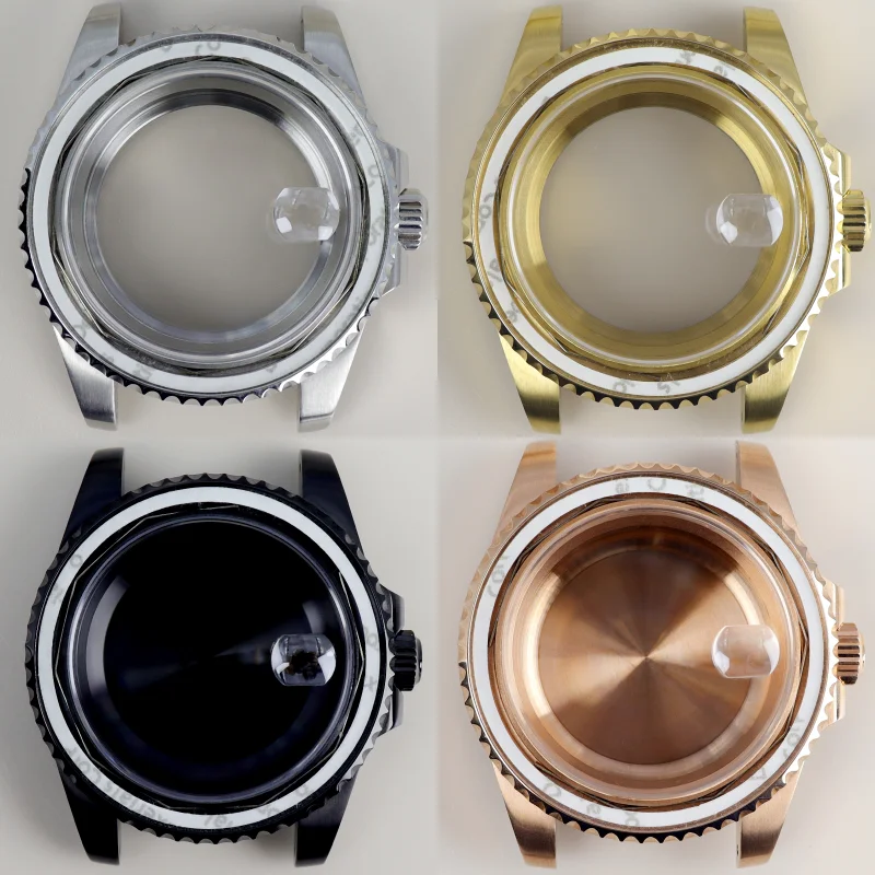 20ATM Dive 40mm NH35 Watch Case Sapphire Crystal For SUB GMT Seiko NH34 NH35 NH36 NH38 Miyota 8215 ETA 2824 Movement 120 clicks