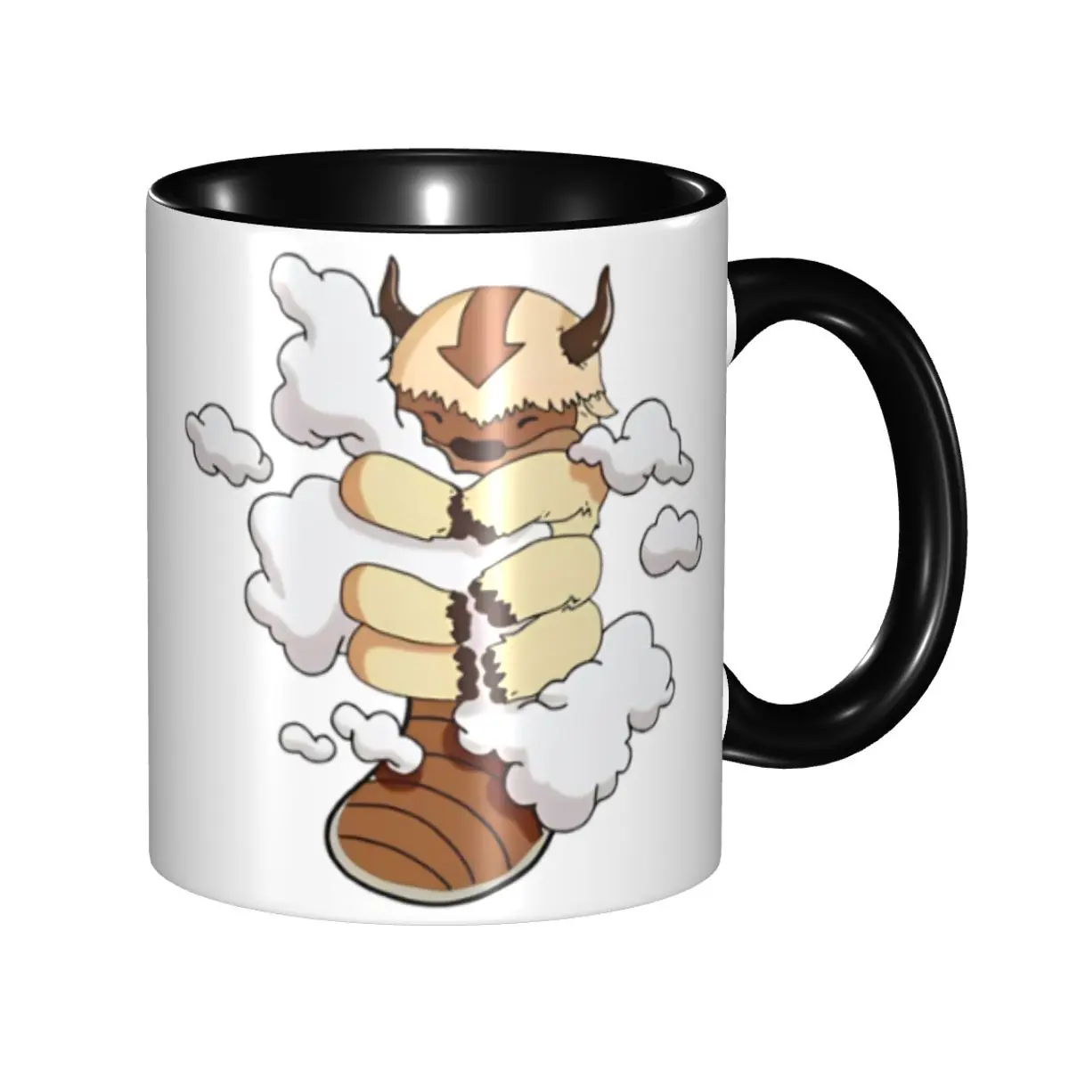 

2024 Appa Cuddling Clouds Avatar The Last Airbender Accessories Mug Fun Tea Cup