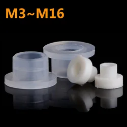 100-5 pièces M3M4 M5M6 M8 M10 joint de Transistor en Nylon à vis le pas de Type T rondelle en plastique isolation entretoise protecteur de filetage de vis