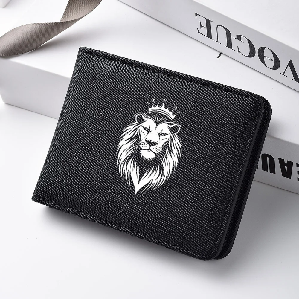 New Men's Wallet Short Ultra-Thin Personalized Design Multi-