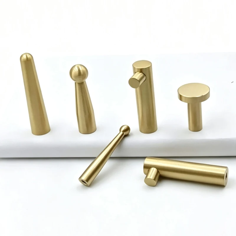 Solid Brass Wall Mounted Hooks, Gold Metal Coat Towel Hat Key Hooks, Bathroom Kitchen Entryway Home Organizer Hardware