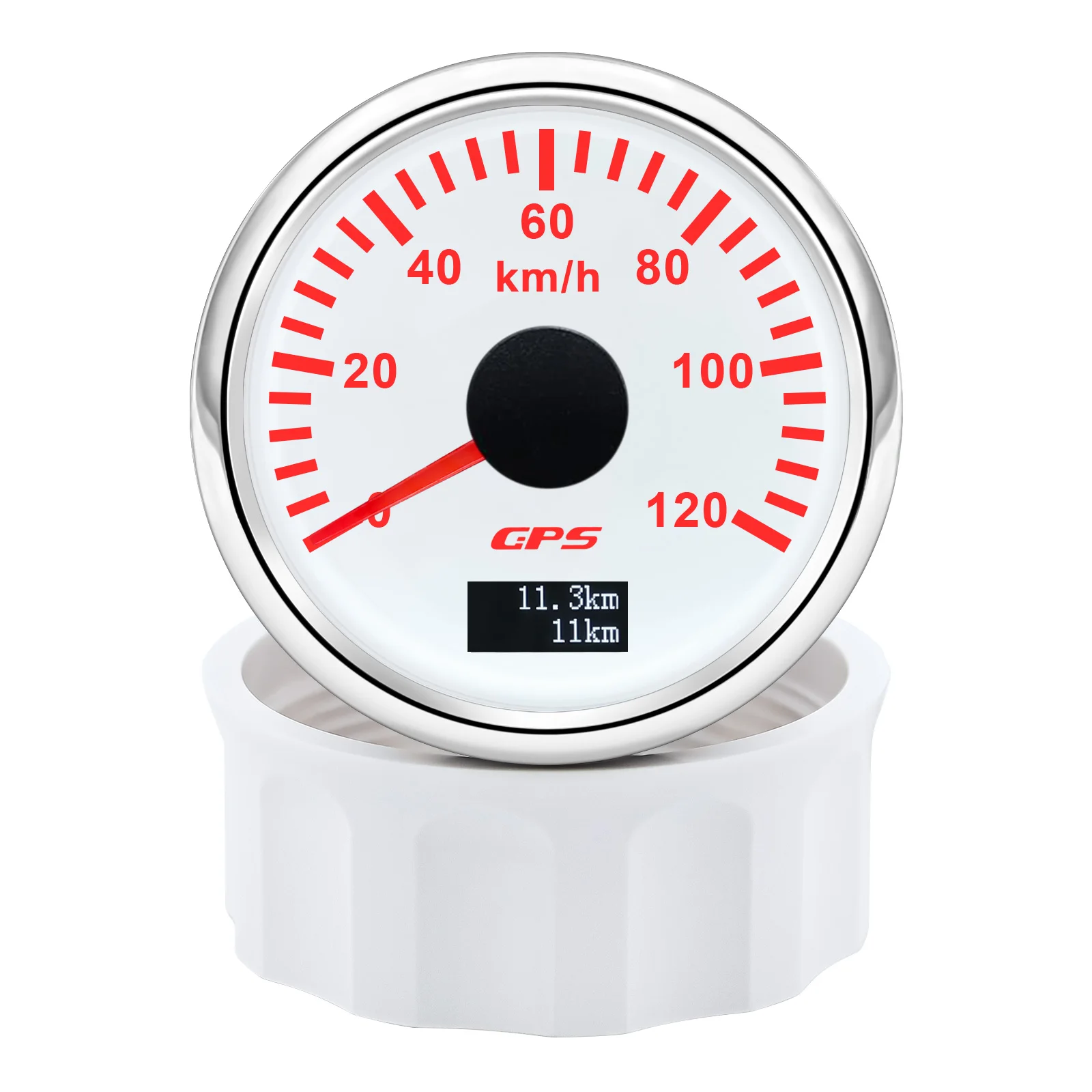 30/60/80/120/200 km/h 52 mm digitales GPS-Tachometer mit Antenne, Boot, Auto, Geschwindigkeitsmesser, 7-Farben-Hintergrundbeleuchtung, 12 V, 24 V – Detail 22