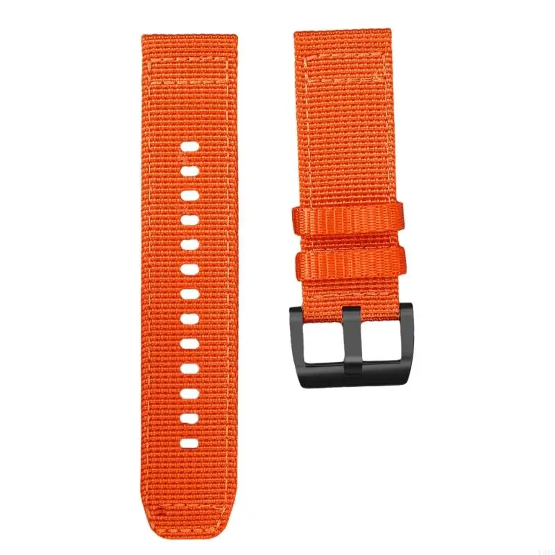 L41E Smartwatch Band Breathable Nylon Weaving 20/22mm Multiple Width Color Selection