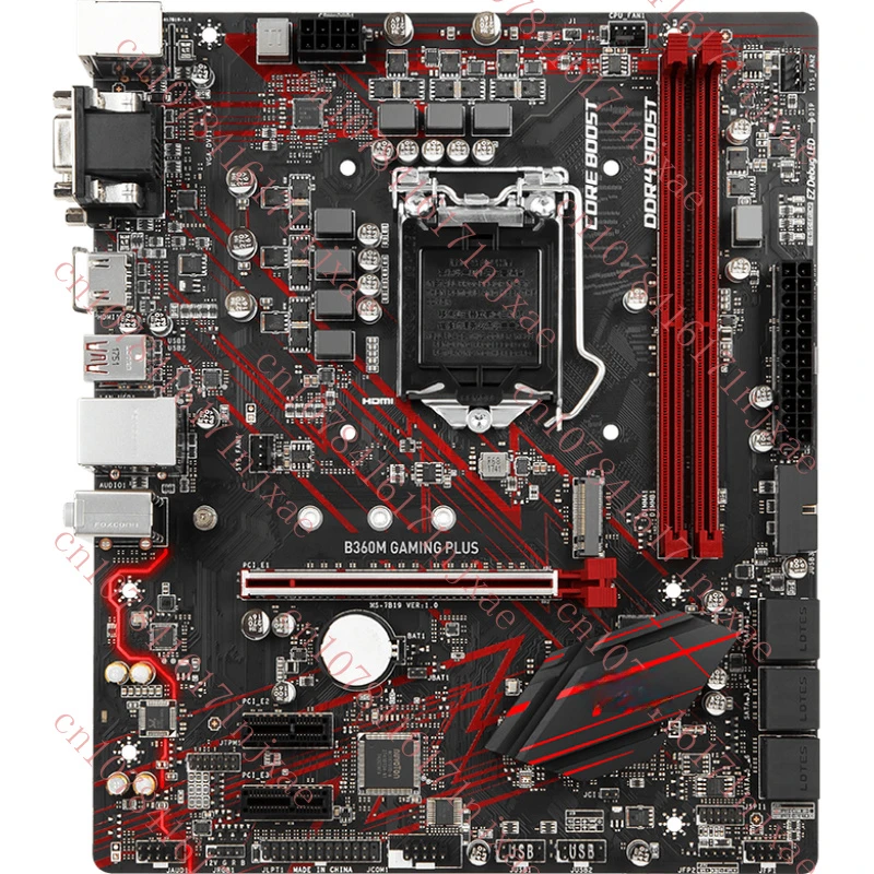 FÜR MSI B360M GAMING PLUS 1151-Pin Motherboard M.2 DDR4 Unterstützt 8/9 Generationen.