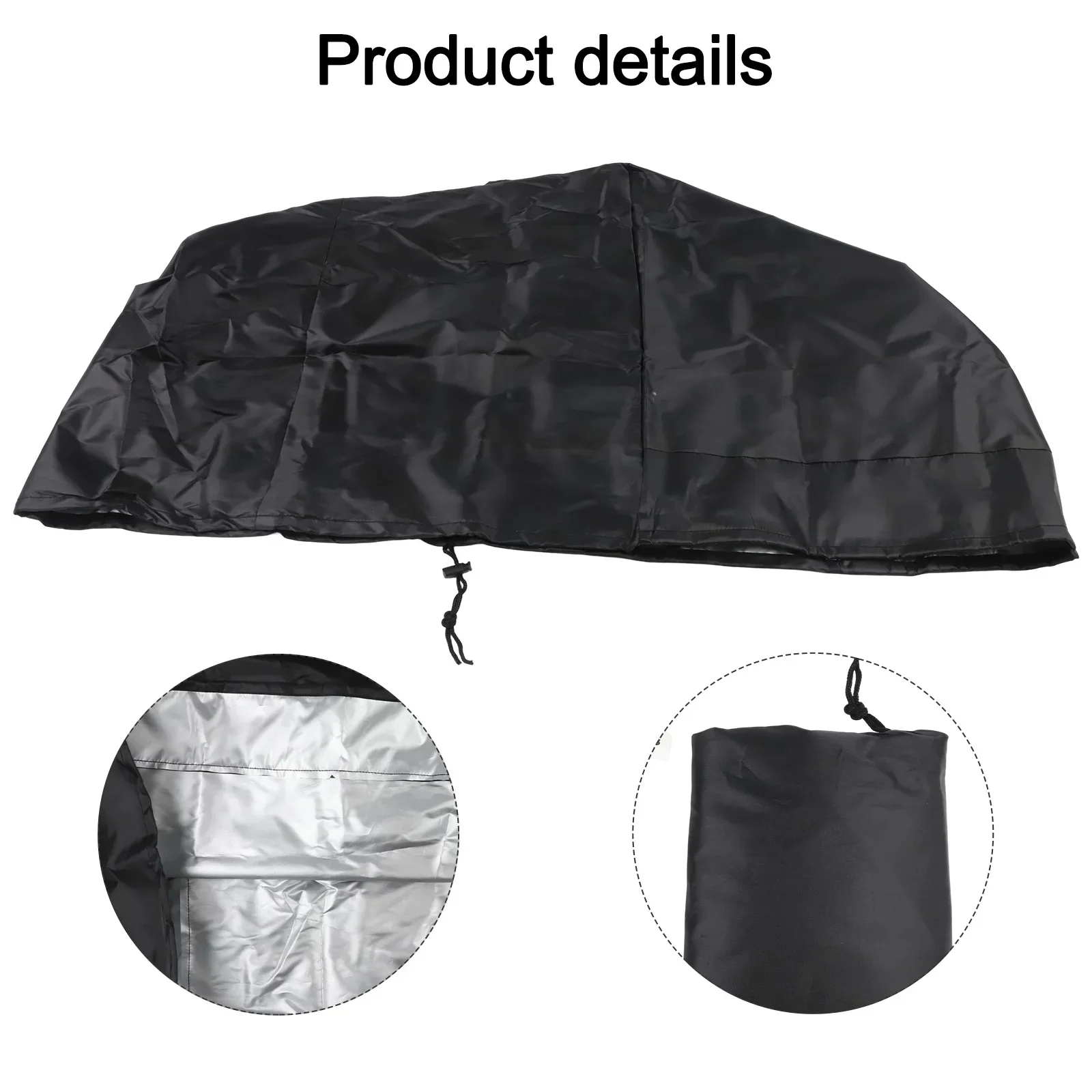 Waterproof and Dustproof Dust Cover for 8 Gallon Portable Pancake Air Compressor with Adjustable Drawstring and Carry Handle