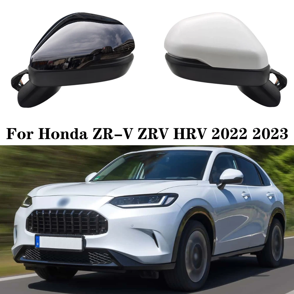 

Auto Mirrors Glass Assembly Cover Frame Lens Auto Folding For Honda ZR-V ZRV HRV 2022 2023 Car Rearview Side door Mirror Assy