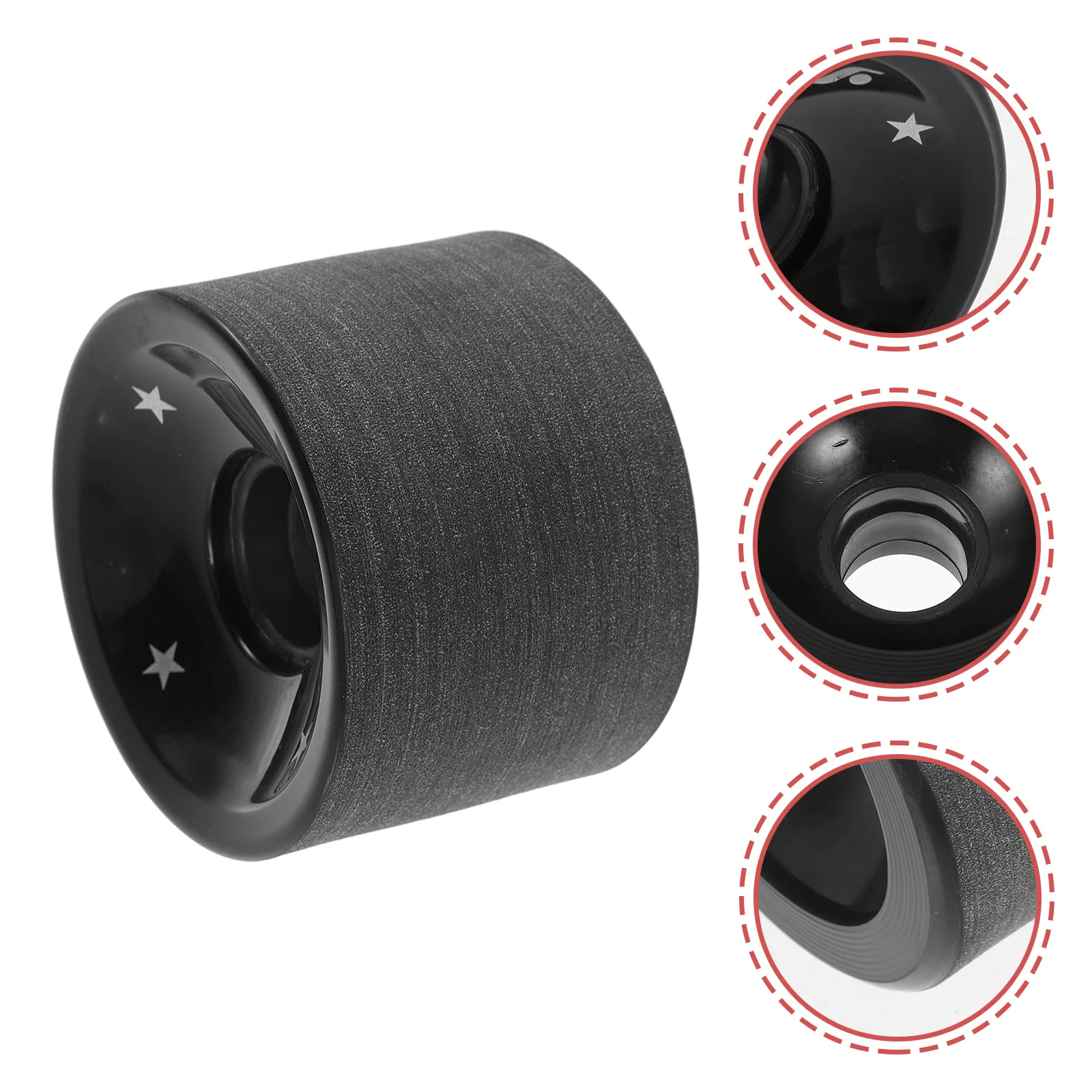 

High-Rebound Pu Replacement For Long-Board Skateboard Durable Outdoor Professional Skate Drift Board Roller Skating Accessory