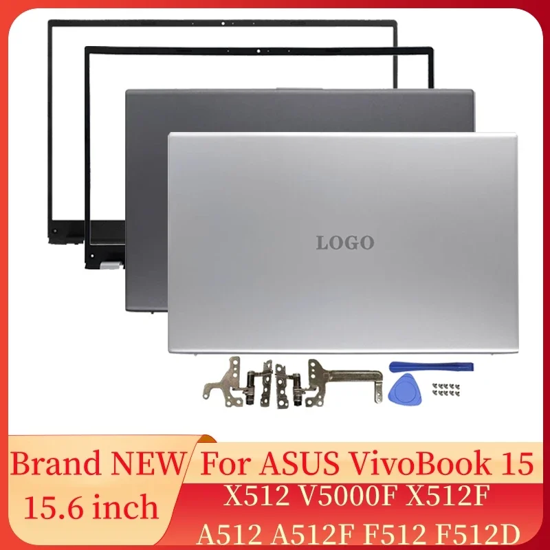 Imagem -01 - Tampa Traseira para Asus Vivobook 15 Acessórios para Laptop Notebook Lcd Front Frame Dobradiças X512 V5000f X512f A512 A512f F512 Capa para Laptop tampa traseira para asus vivobook 15 acessorios para laptop notebook lcd front frame dobradicas x512 v5000f x512f a512 a512f f512 capa para laptop 01