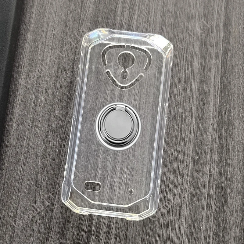 For Cubot KingKong Mini 4 KingKongMini4 2025 Mini4 4.7" Back Ring Holder Bracket Phone Case Smartphone TPU Soft Cover