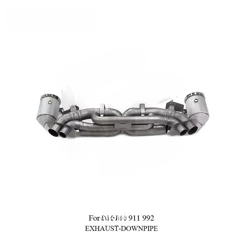 ING High Titanium Exhaust System for 911 992 Carrera S 4S GTS Ultra Lightweight&Aggressive Sound