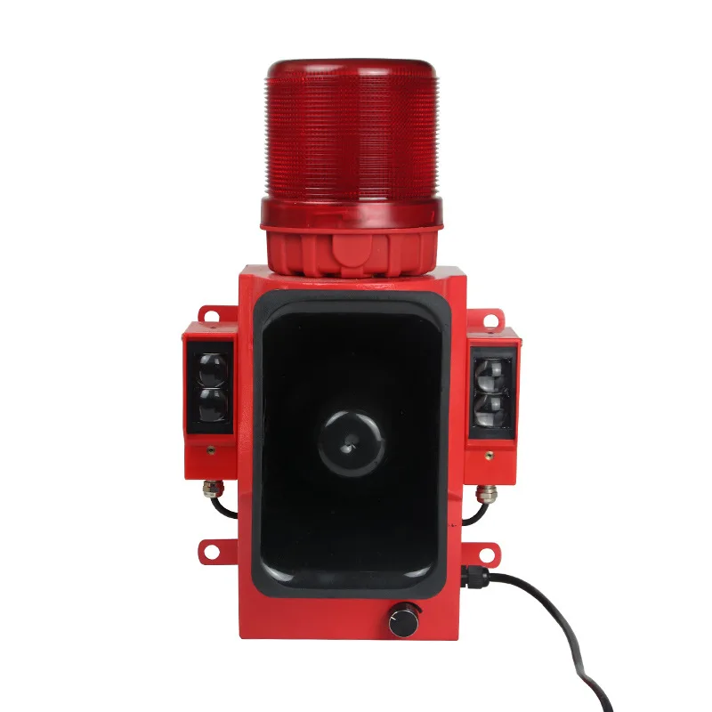 Infrared induction sound and light alarm, moving object alarm device, entry and exit sensor alarm