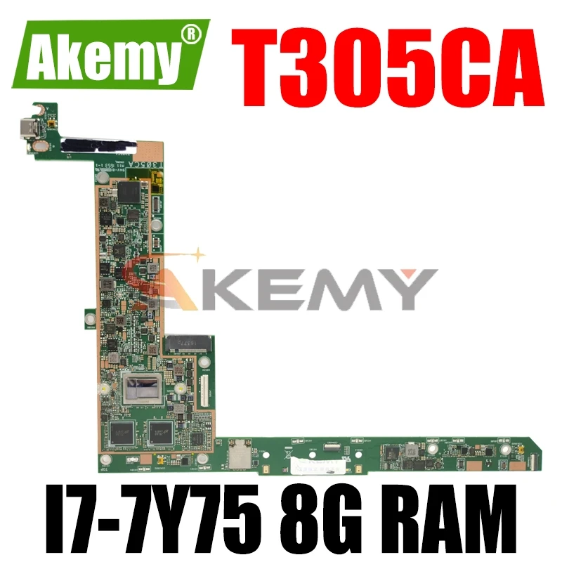

For ASUS T305 T305C Laotop Motherboard T305CA With M3-7Y30 i5-7Y54 i7-7Y75 CPU 4G/8G-RAM Working Well 100% Tested OK