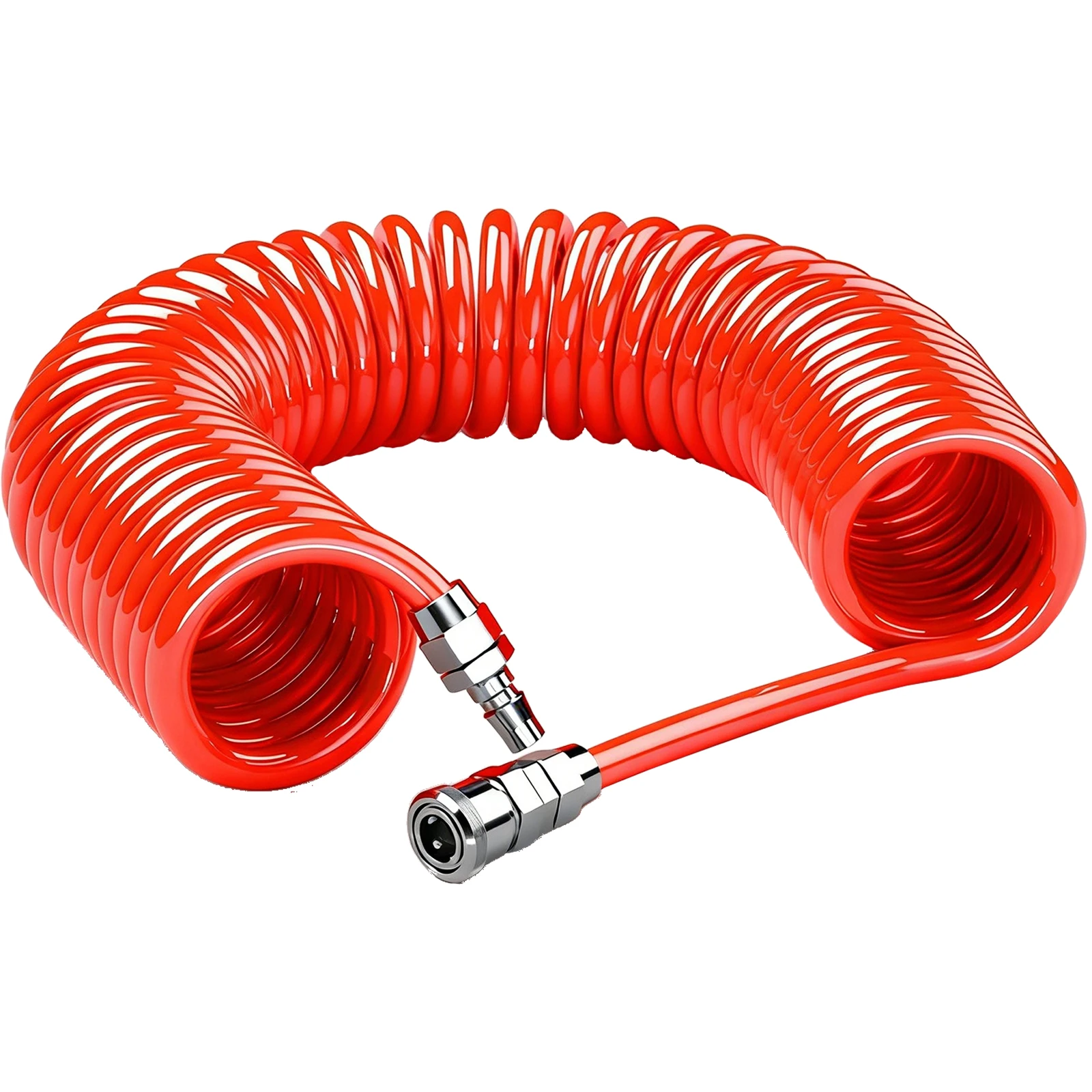 

PU spring air hose spiral telescopic air compressor air pump high-pressure air hose quick connector pneumatic air duct