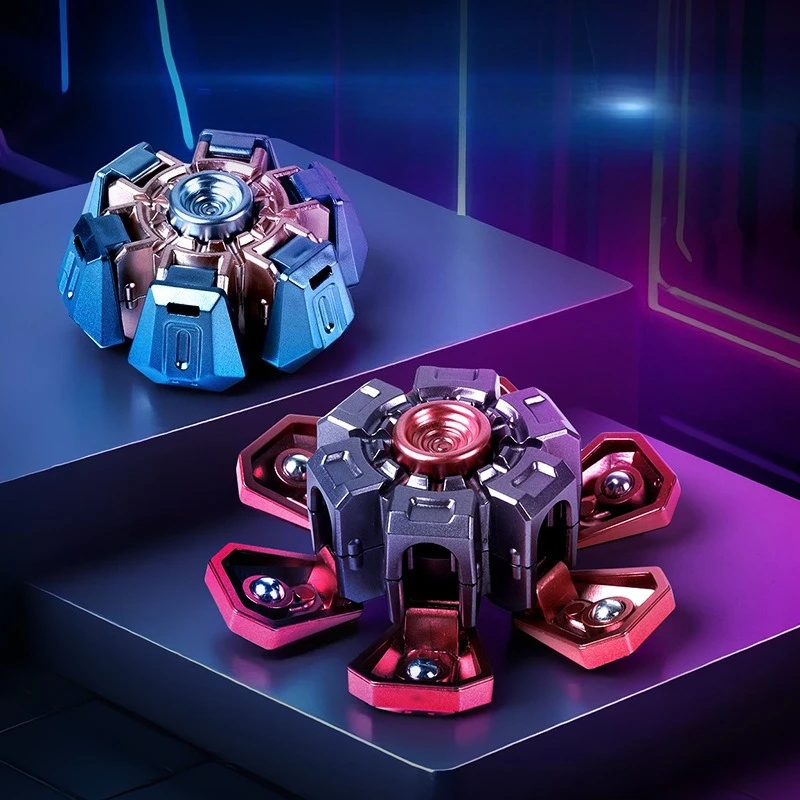 1 stücke Spinner Zappeln EDC Hand Spinner Stress Relief Teleskop Fidget Spinner Spielzeug für Kinder Erwachsene Geschenke Stress Relief Spielzeug neue