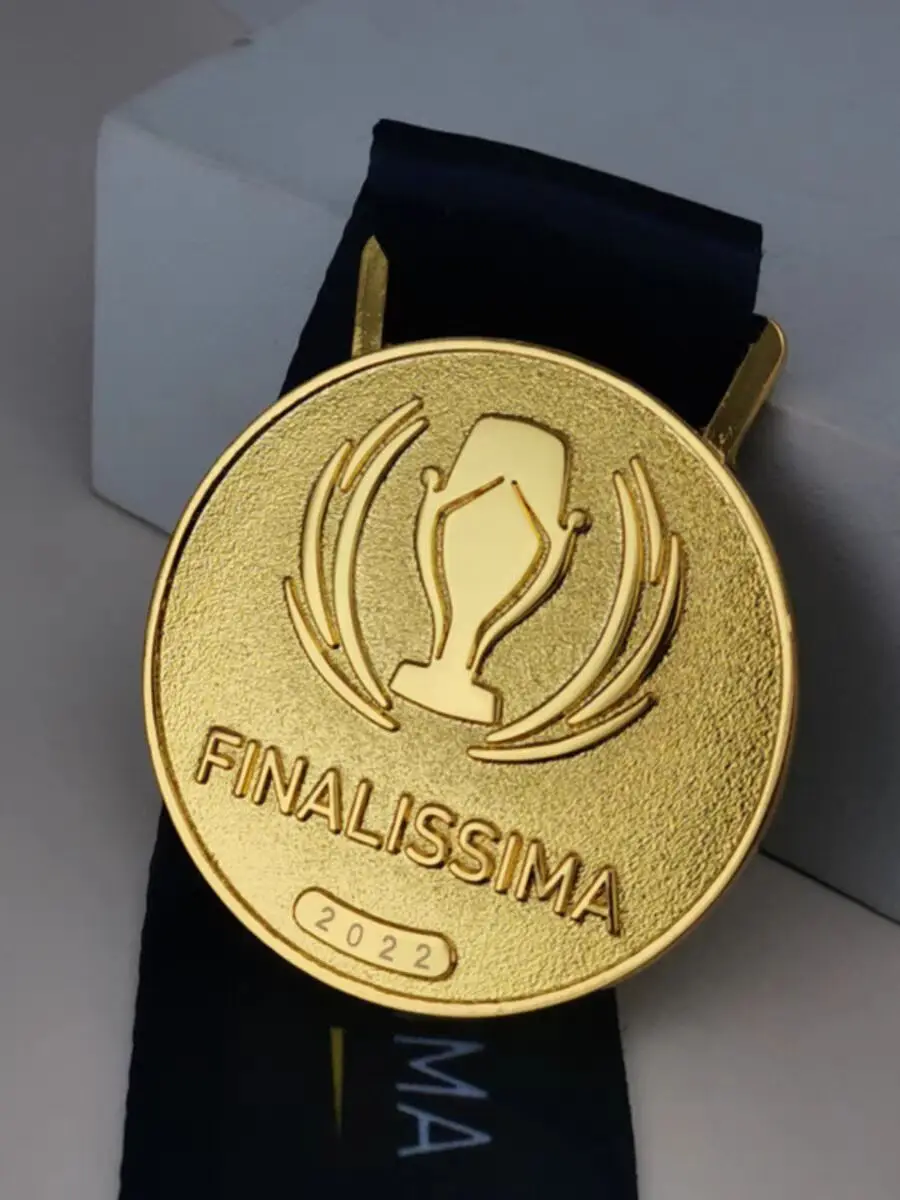 Medalla de campeones de Argentina 2022, medallas de campeón de Finalissima, medalla de Metal, recuerdos para fanáticos de los campeones de Copa America 2021