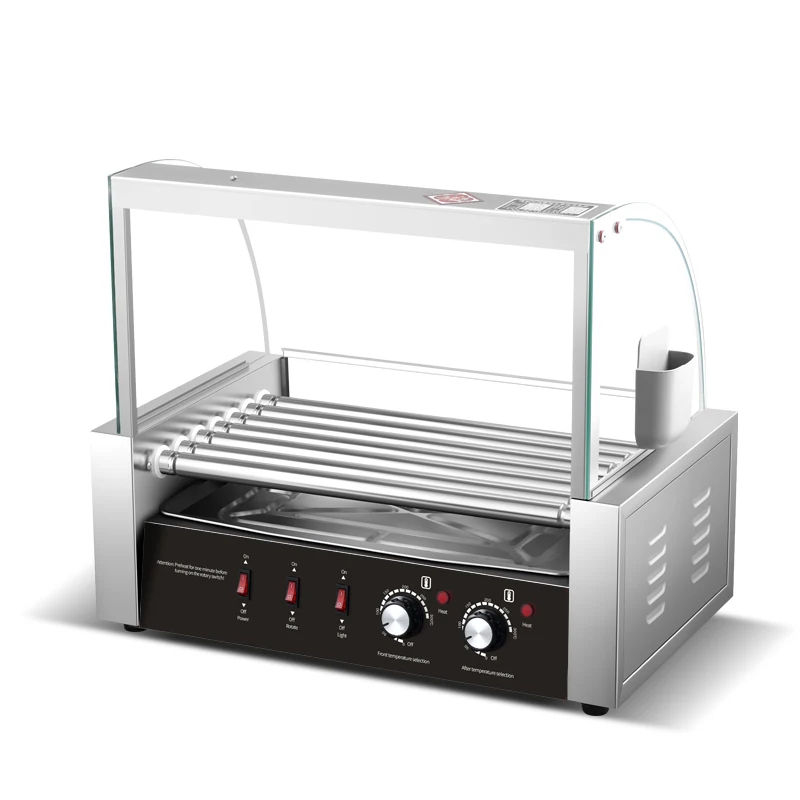 

Commercial hot dog cookware, hot dog roller grill