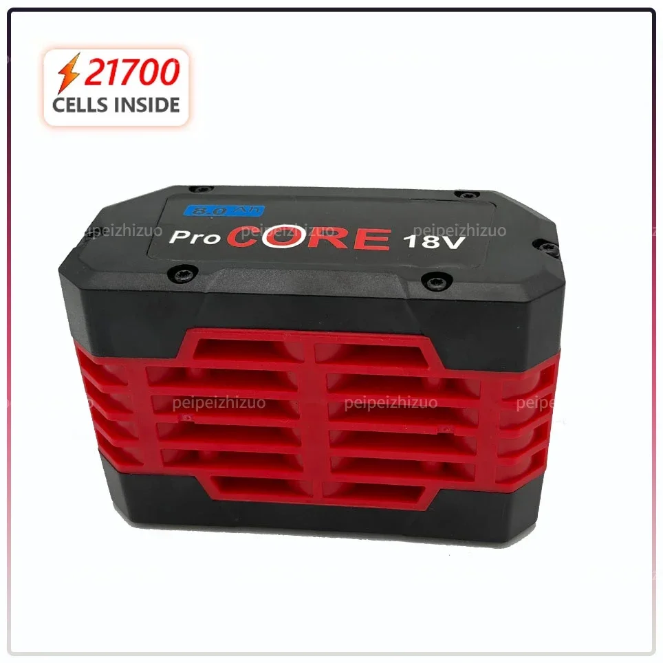 For Bosch 18V 8000MAH Professional System Cordless Tool  BAT618 GBA18V8 21700 Battery 18V 8.0Ah ProCORE Replacement Battery