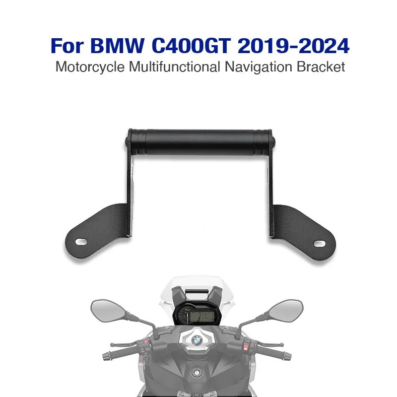 

for BMW C400GT Phone Holder GPS Mount 2019-2024 2020 2021 2022 2023 Motorcycle Navigation Bracket Handlebar Extension Kit