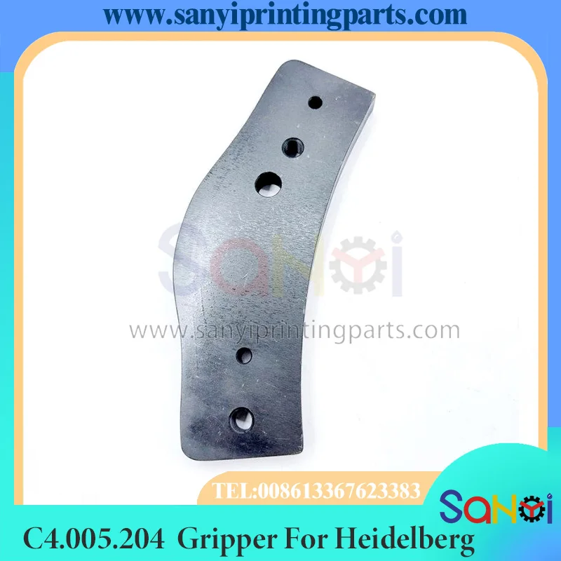 New C4.005.204 Heidelberg Delivery Gripper Bar Plate for CD102 Offset Printing Machine Spare Parts