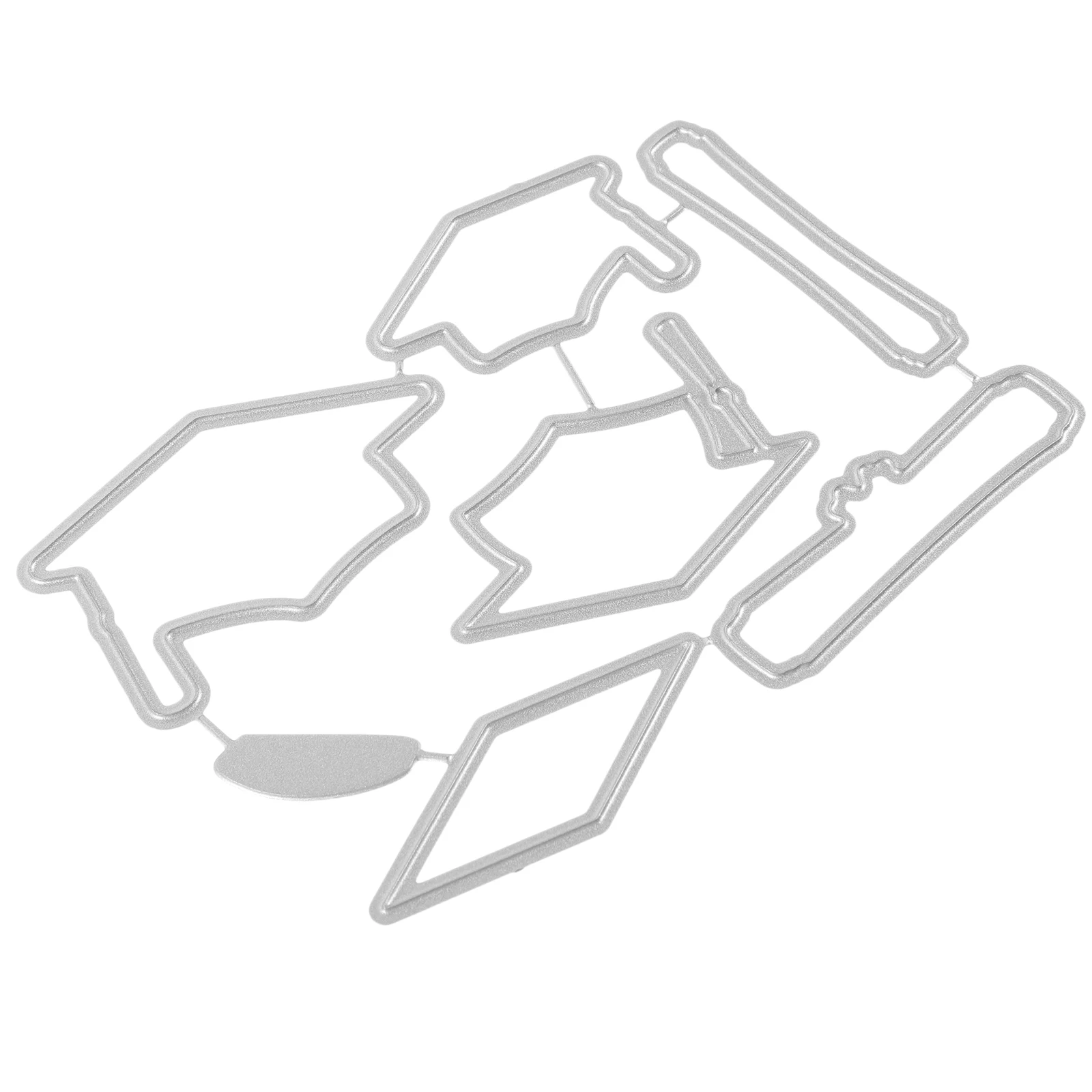 

Metal Graduation Cap Cutting Die Stainless Steel Cutting Die for DIY Crafts Scrapbook Photo Album Graduation Decoration