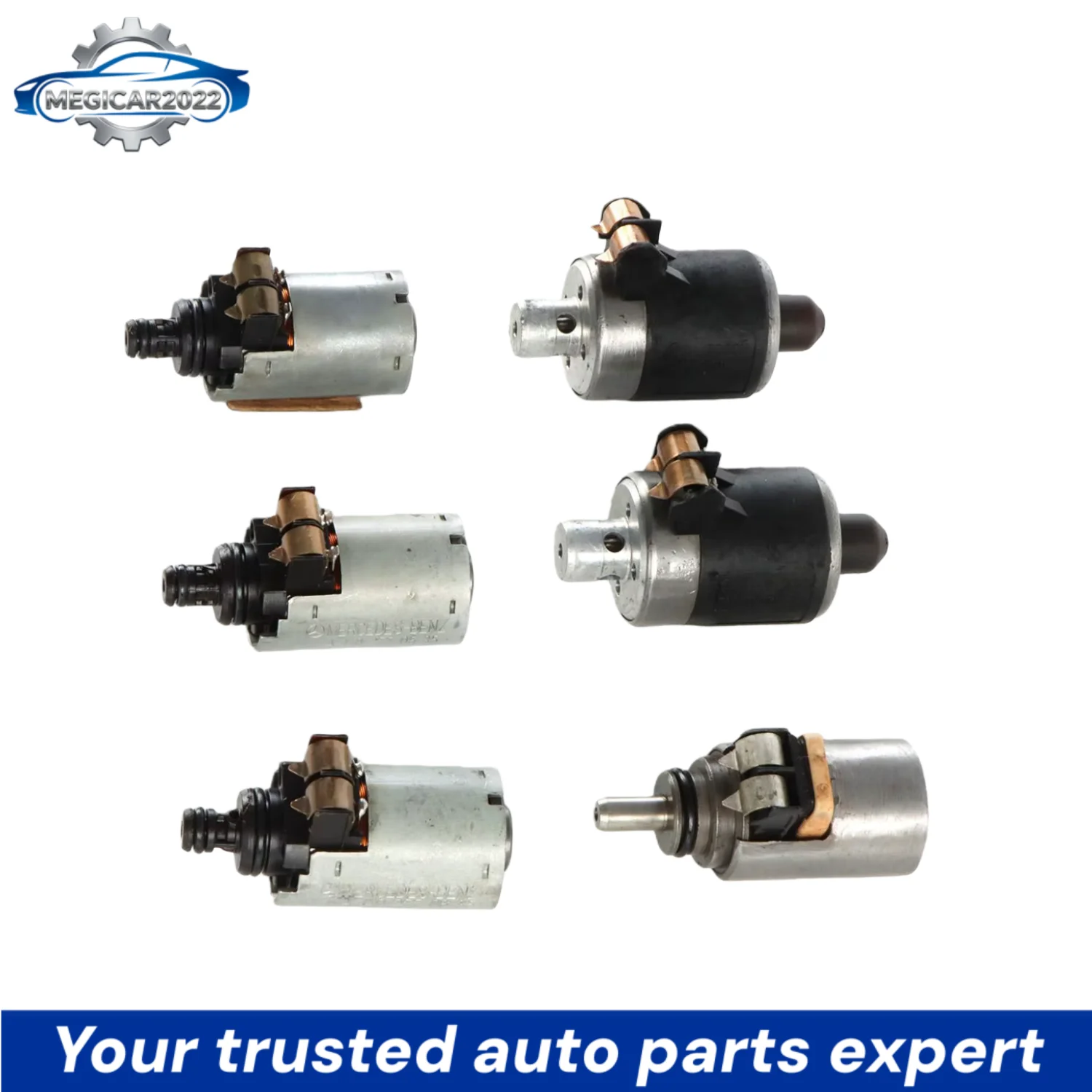 1402770035 1402770098 6PCS 722.6 Solenoids 5-Speed 722.6 Automatic Transmission Fit Mercedes Benz Tested Solenoid Valve