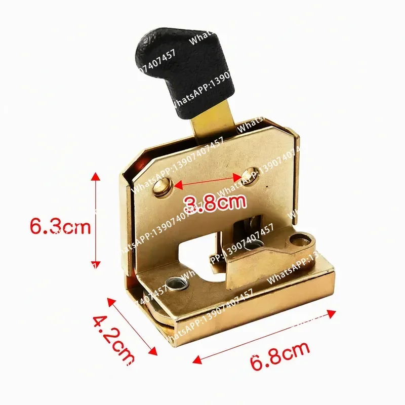 For 502 Loader Door Lock Forklift Latch Cab Door Lock Carport  Positioning  Construction Vehicle Door