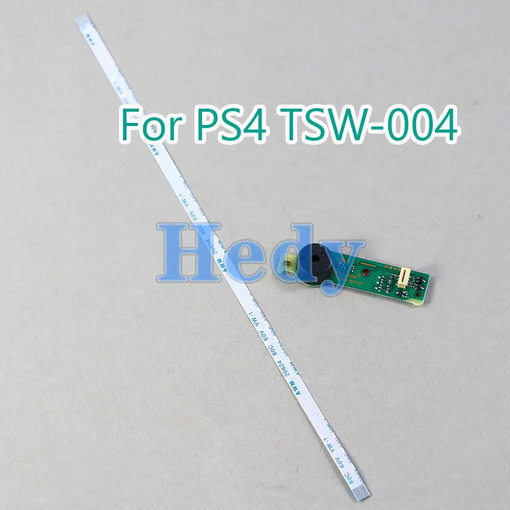 

20pcs Board Power On/Off Switch Power Eject Button PCB Board With Flex Cable TSW-002 003 004 Universal For PS4 Slim