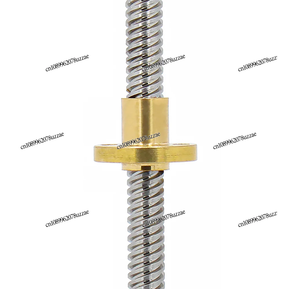 High Precision T8 T10 T12 T14 T16 T20 Stainless Steel CNC  Lead Screw with Nut for 3D Print HLTNC Linear Guide Module