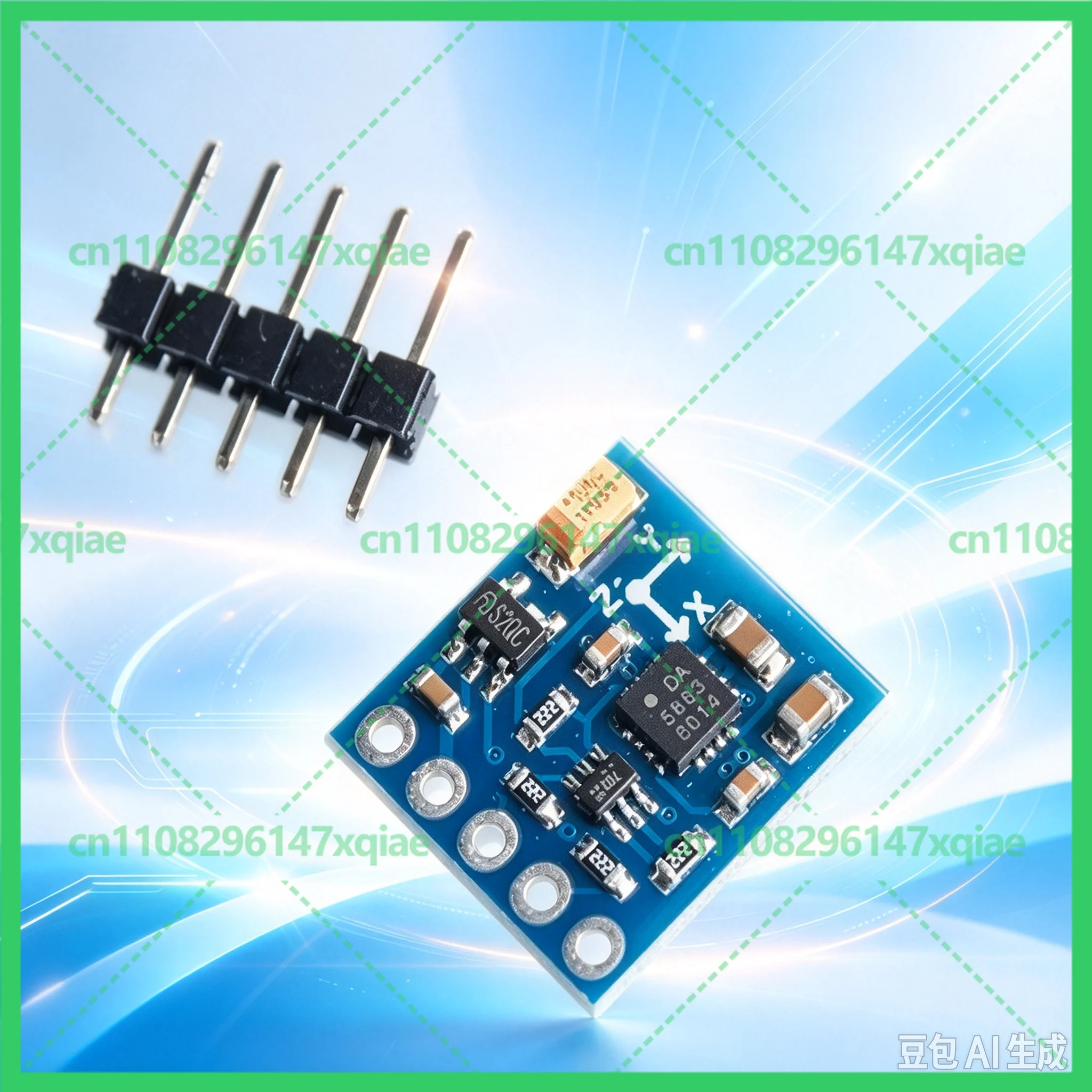 Alternative GY-271 Three-axis Magnetic Field Sensor Module For QMC5883P Electronic Compass Module