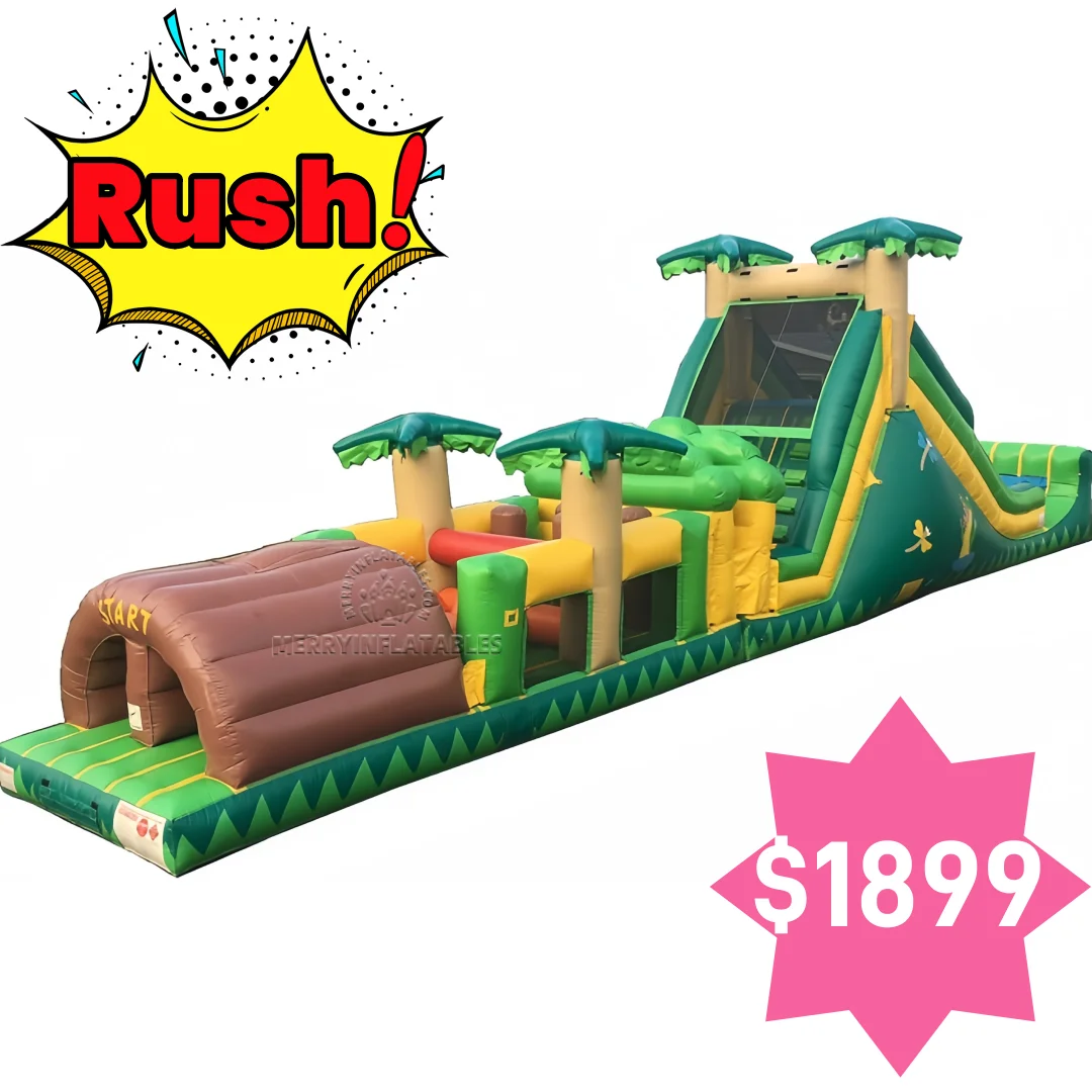 

Тропический спешн Гонки Предложения препятствий Игры Juegos Надувные замки Прыгающий замок