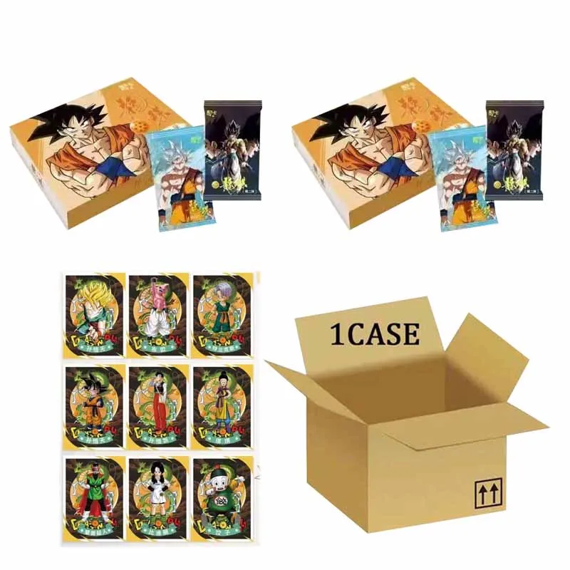 Wholesales  Dragon Ball Collection Cards Dongka Wave2 Epoxy Copper Card Film Metal Window Opening Trading Kids Toys Cards