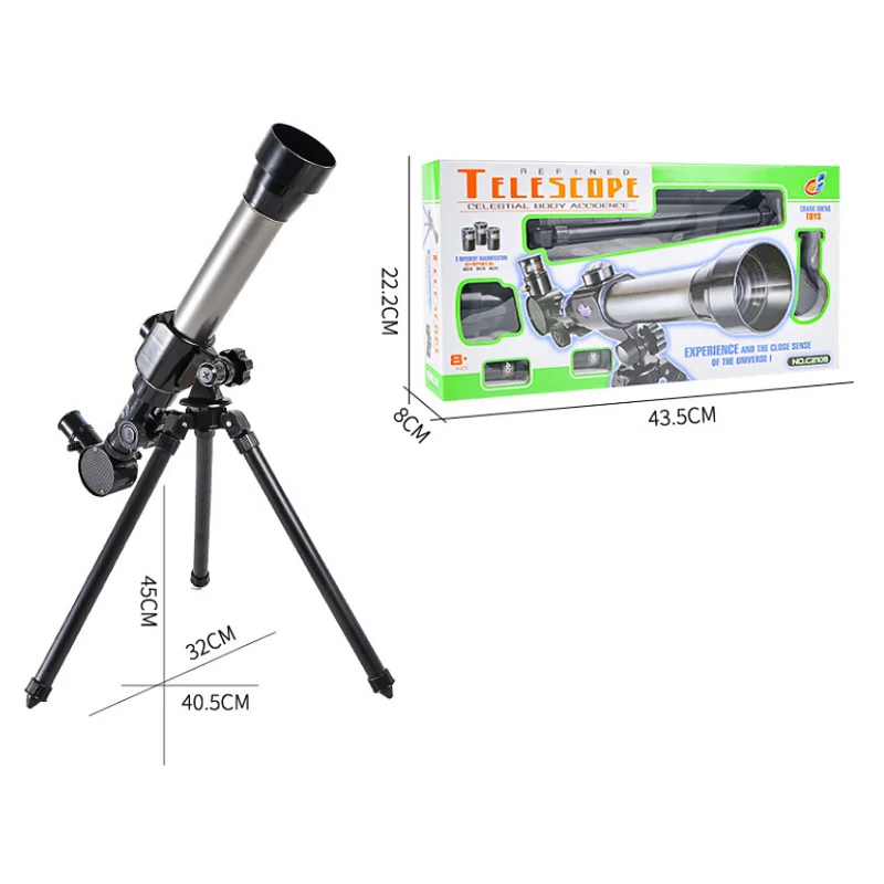 Imagem -02 - Telescópio Astronômico Portátil de Alta Ampliação Ocular de Alta Definição Monocular de Acampamento Profissional