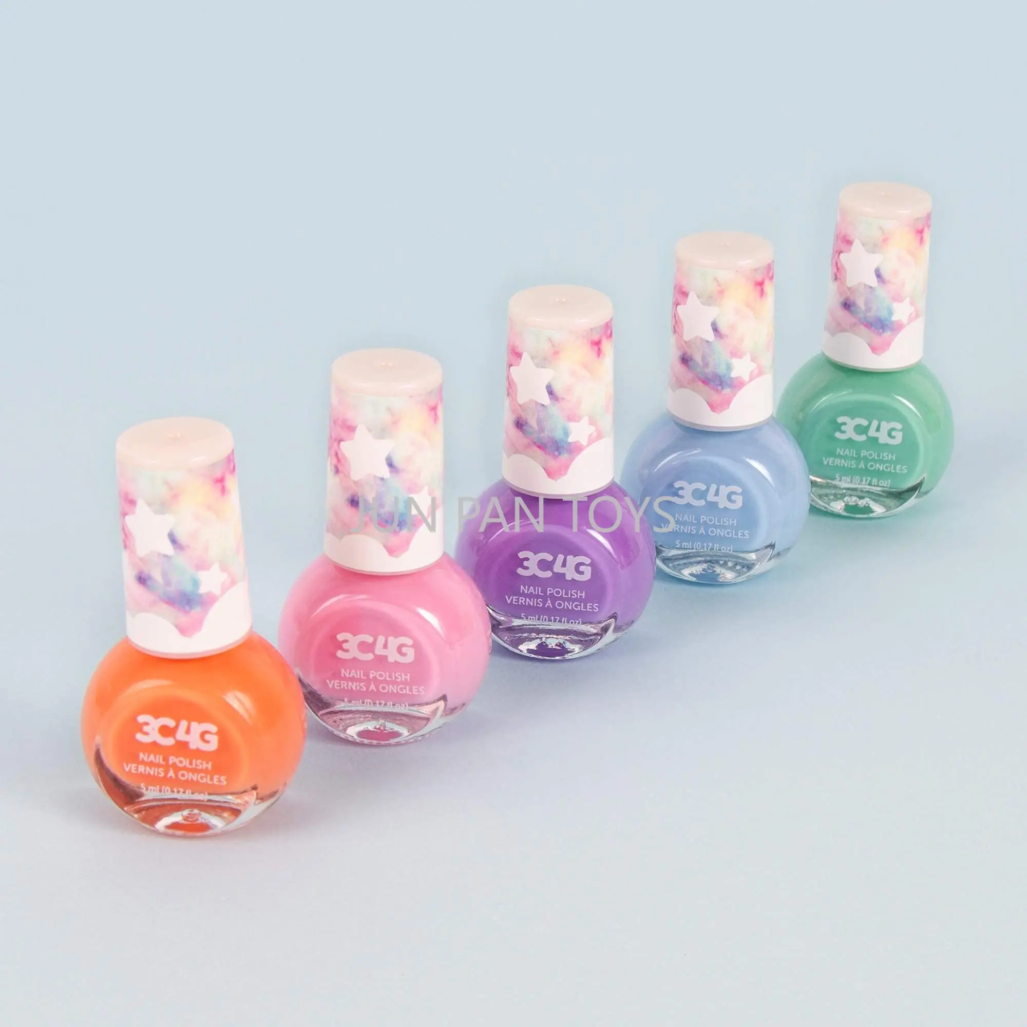 Make It Real 3C4G Street Style Vlinder Pastel Dromen Regenboog Dagen van de Week Nail Art Set Niet giftig Ongeparfumeerd speelgoed voor kinderen