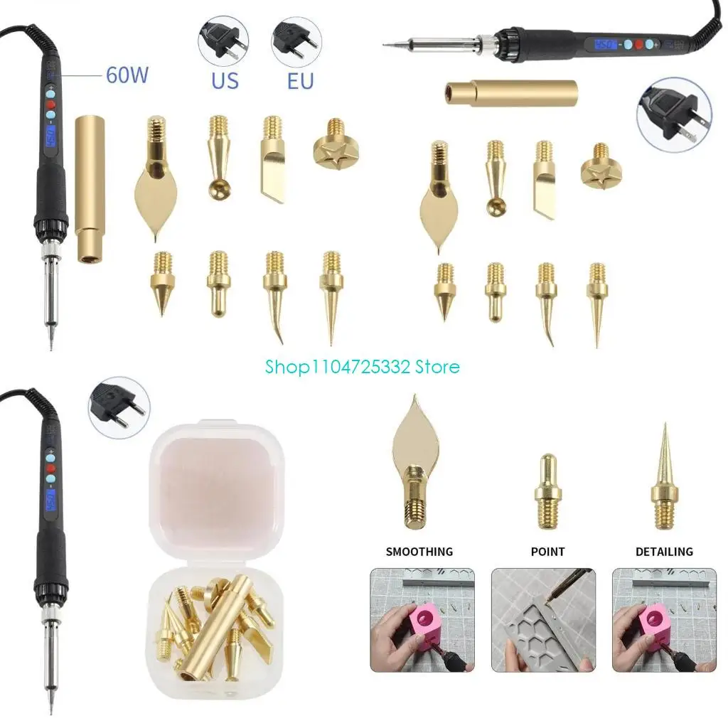 

P5EA насадки для паяльника, комплект паяльного сварочного утюга, сменная гайка с термовставкой для Voron 2,4/MK4 3D-принтера