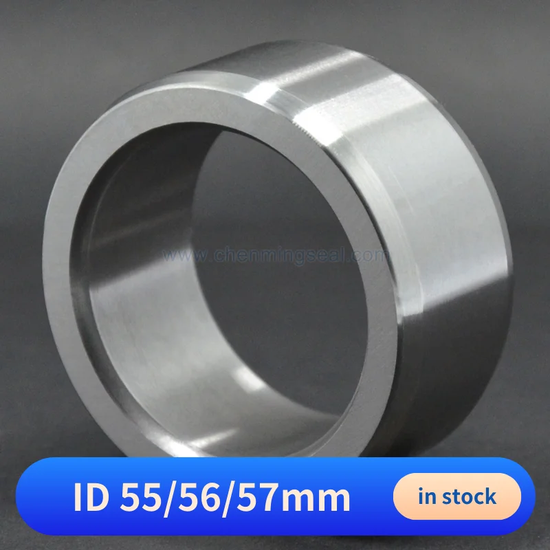 ID 54.9mm GCr15 55mm Steel Bushing 56mm for Air Compressor Repair Kit with High Hardness 57mm