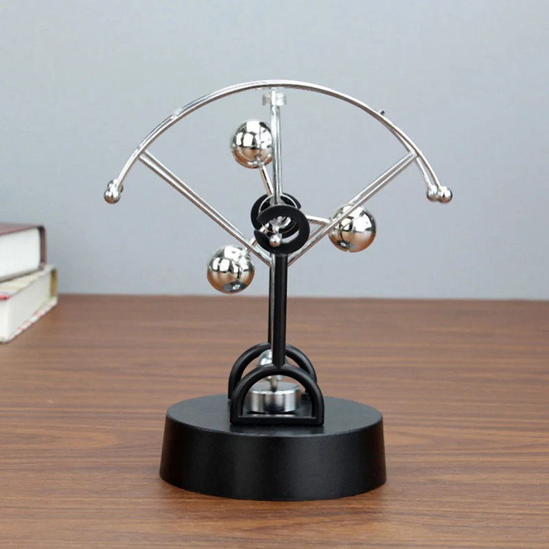 Parachute Sector Perpetual Motion Desk Decor Newton Pendulum Balls Chaos Swing Ornament Child Physics Scientific Education Toys