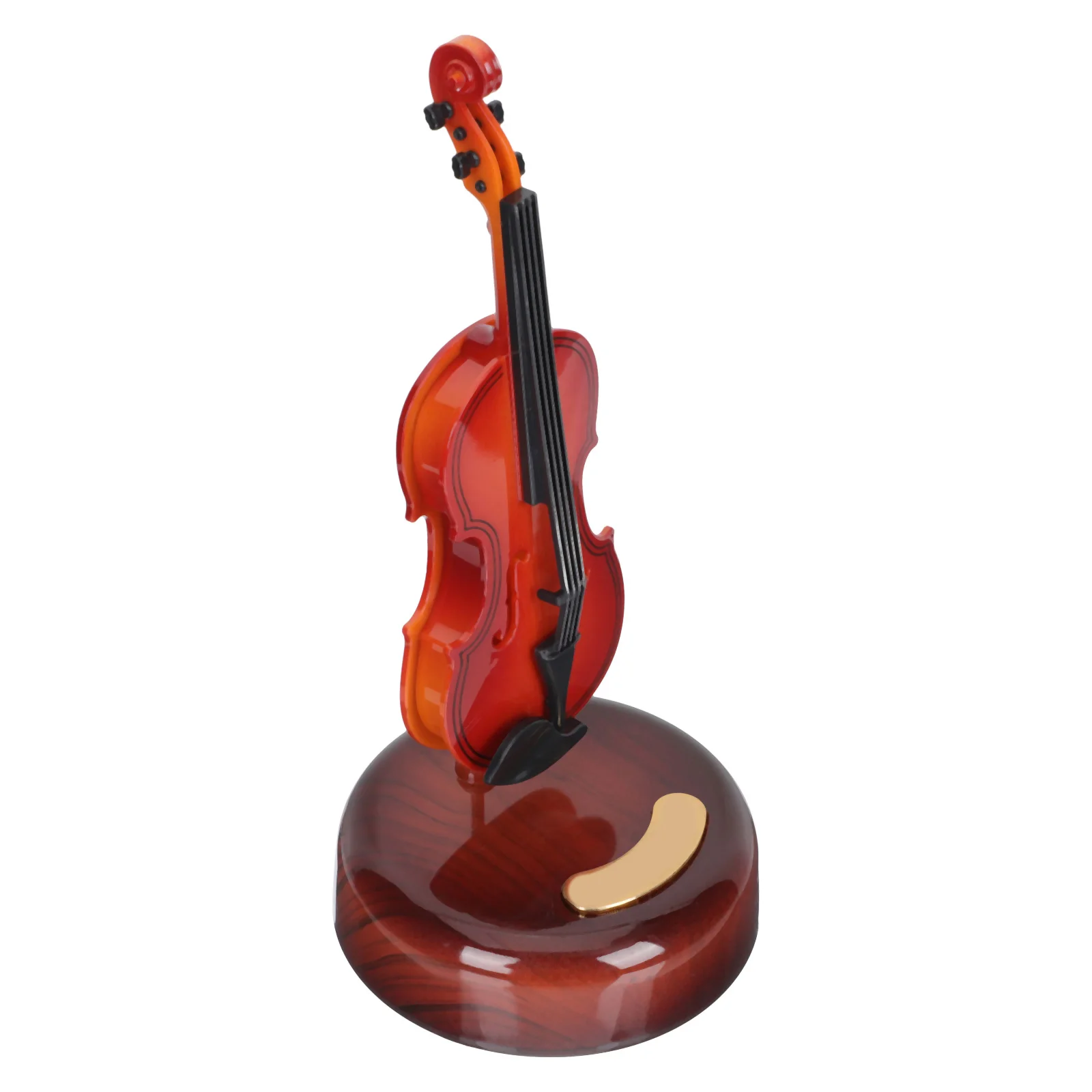 

Music Box Violin Design Rotating Melody Decor For Desktop Party Adornment Festival Gift Household Decoration Present